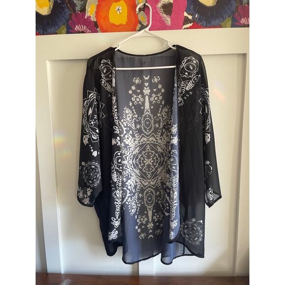 Womens 4x sheer cardigan - Picture 1 of 3